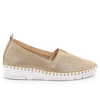 Grunland Donna Slip On Platino Slip On Donna Ecopelle Tania Calzature Bari