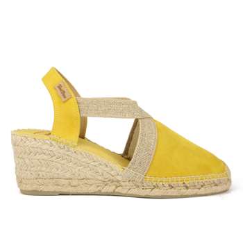 Espadrillas Con Zeppa Toni Pons Monza-A - In Camoscio, Altezza 7.5cm, Suola Antiscivolo - Foto 10