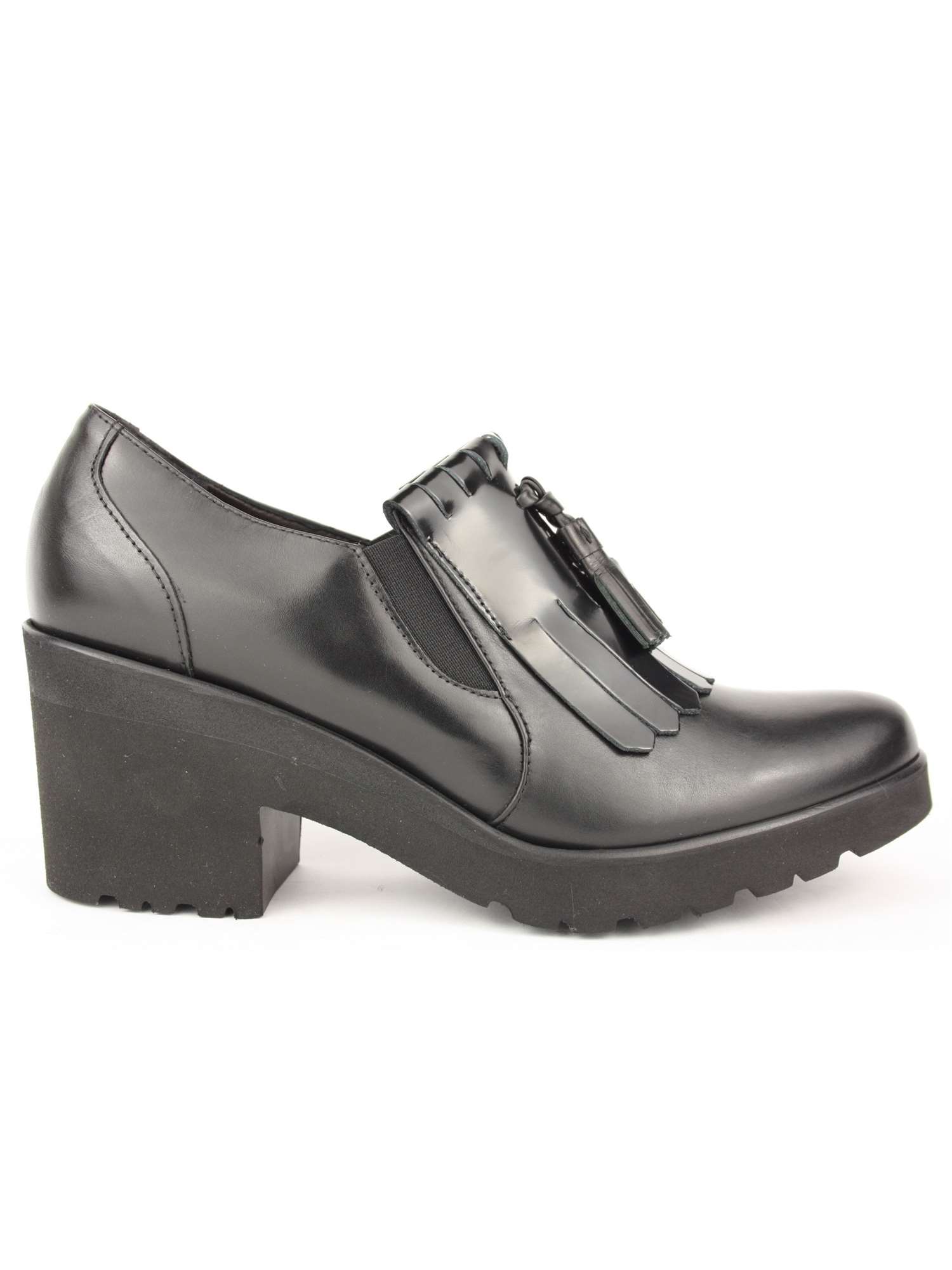 Luca Grossi Caloscina Nero | Caloscina Donna Pelle | Tania Luca Grossi Caloscina Nero | Caloscina Donna Pelle | Tania