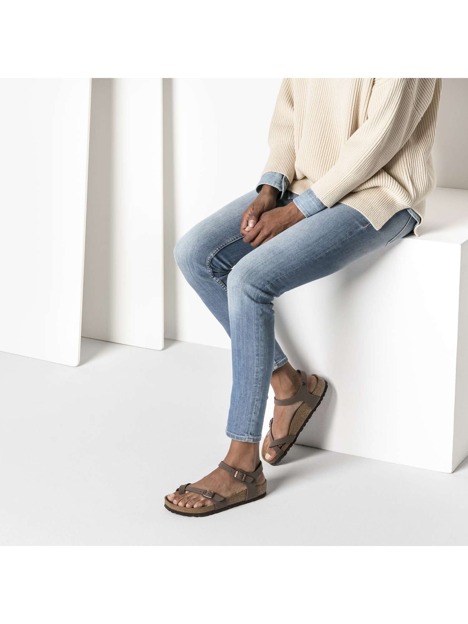 Calzature Birkenstock Econubuk We29iyhd Cxberdo Taupedonna Tania Sandalo 0kNnXwP8O