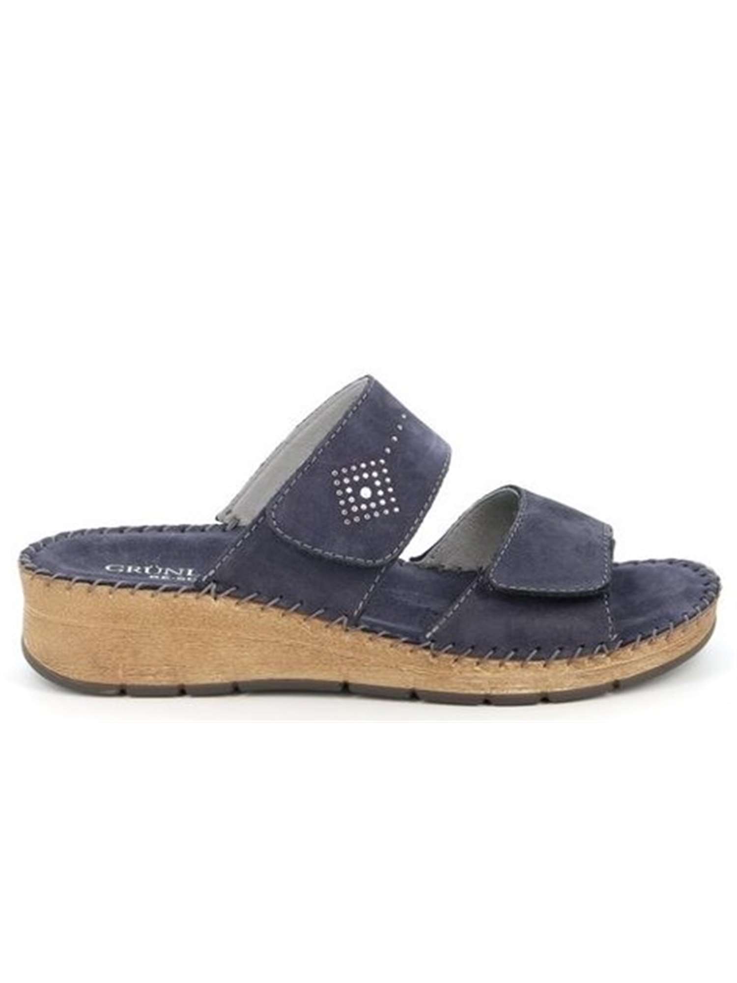 Ciabatte Donna Grunland RAMA In Feltro Di Vera Lana | Colore Amarena-Nuvola | Modello Basic Caldo Ed Ecologico Taglia 35