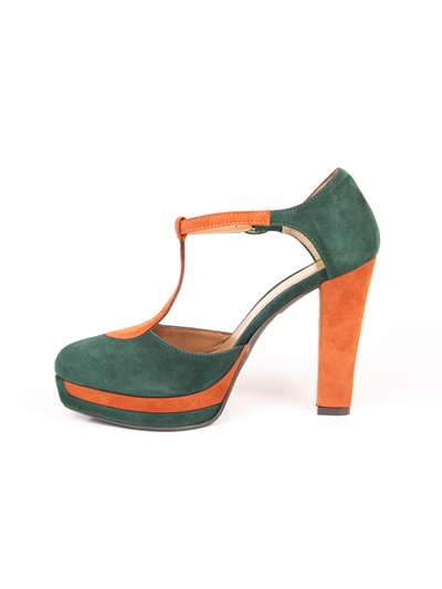 Sergio Cimadamore Charleston Bicolore Charleston Donna Camoscio Tania Calzature Bari