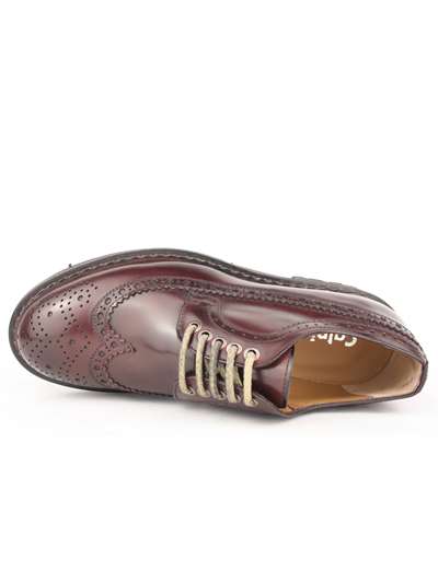 Calpierre Uomo G105 Bordeaux Scarpe Uomo 