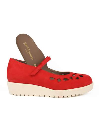 Tomasi NANCY PEORIA Rosso Scarpe Donna 