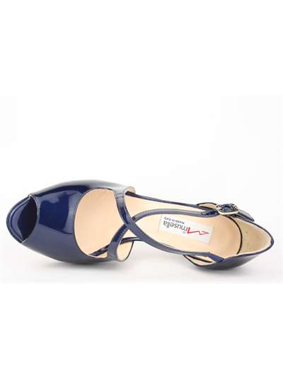 Musella 17137 Blu Scarpe Donna 