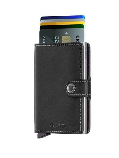 Secrid MINIWALLET ORIGINAL Nero Accessori Unisex 