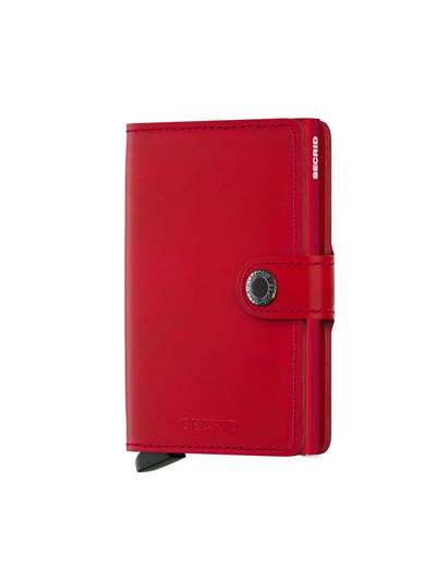 Secrid MINIWALLET ORIGINAL Rosso Accessori Unisex 