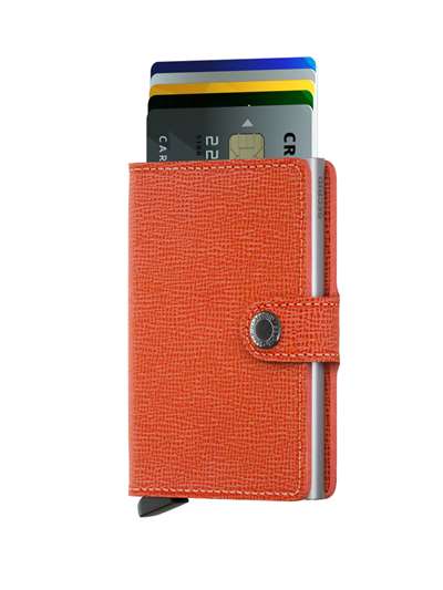 Secrid MINIWALLET CRISPLE Arancio Accessori Unisex 
