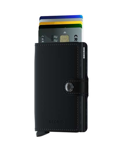 Secrid MINIWALLET MATTE Nero Accessori Unisex 