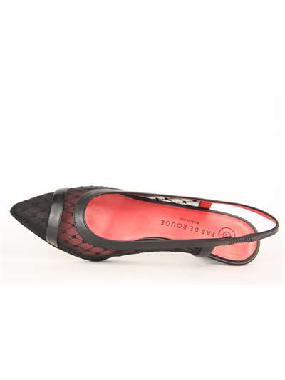 Pas De Rouge 3444 Nero Scarpe Donna 