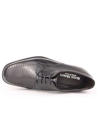 Renzo Morini 1352 Nero Scarpe Uomo 