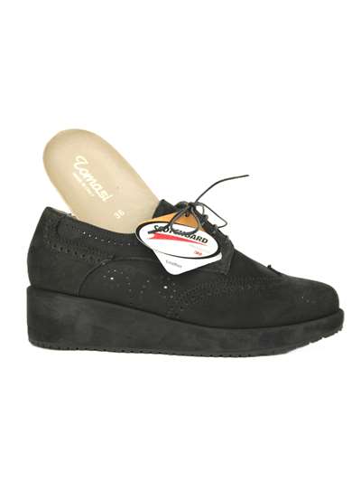 Tomasi Lacci Scarpa Tipo Inglese Nero Lacci Scarpa Tipo Inglese Donna Nubuk Tania Calzature Bari