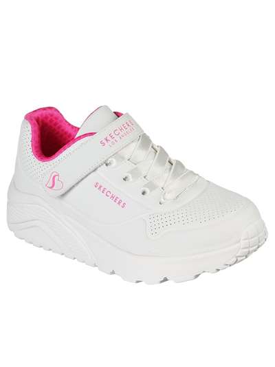 Skechers Jr 310451L UNO Bianco Scarpe Bambino 