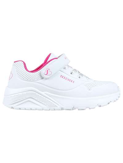 Skechers Jr 310451L UNO Bianco Scarpe Bambino 