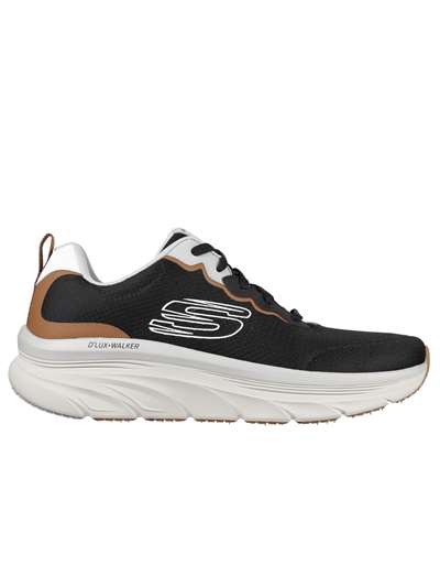 Skechers 232264 D'LUX Nero Scarpe Uomo 