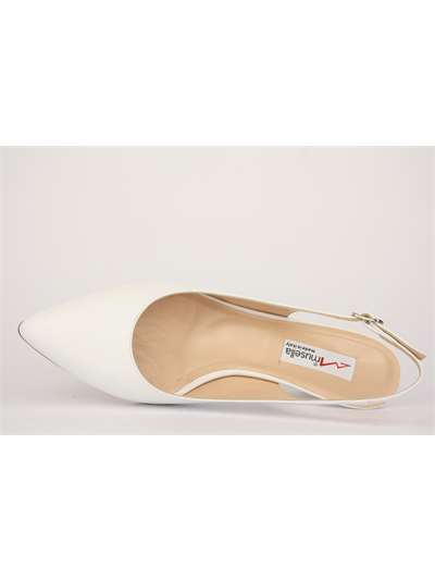 Musella 19518/50 Bianco Scarpe Donna 