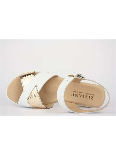 Ziviani 257 CAPRI Bianco Scarpe Donna 