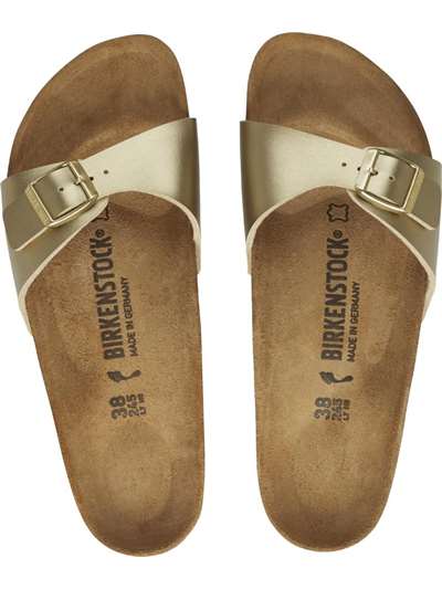 Birkenstock MADRID Oro. Scarpe Unisex 