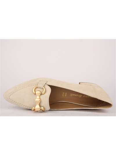 Brunelli Francesco BA101 Beige Scarpe Donna 