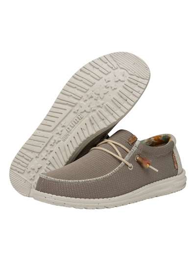 Dude WALLY KNIT Marr/sabb Scarpe Uomo 