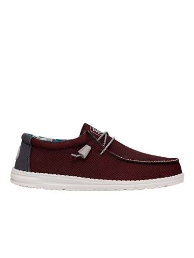 Dude WALLY SOX TRIPLE N. Bordeaux Scarpe Uomo 