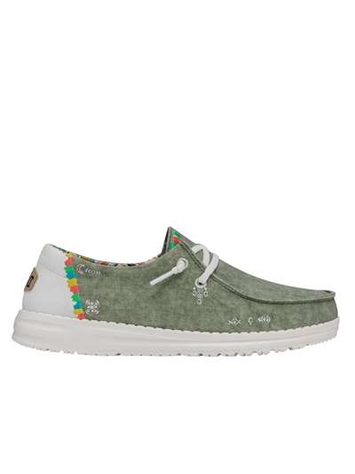 Dude WENDY BOHO W Oliva Scarpe Donna 