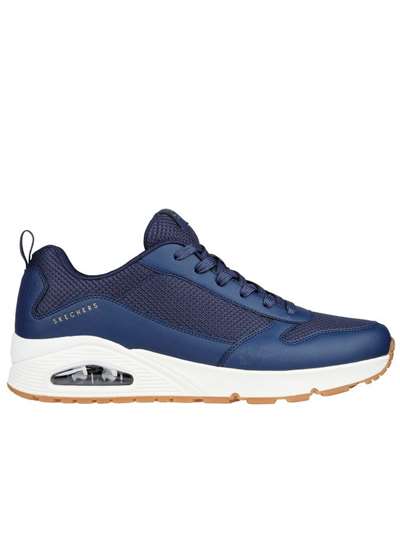 Skechers 237016 UNO-FASTIME Blu Scarpe Uomo 