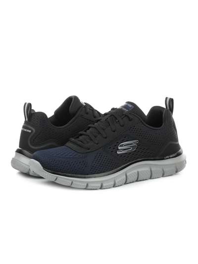 Skechers 232399 TRACK RIPKENT Blu Scarpe Uomo 