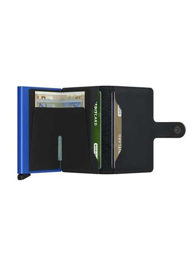 Secrid MINIWALLET MATTE Nero/blu Accessori Unisex 