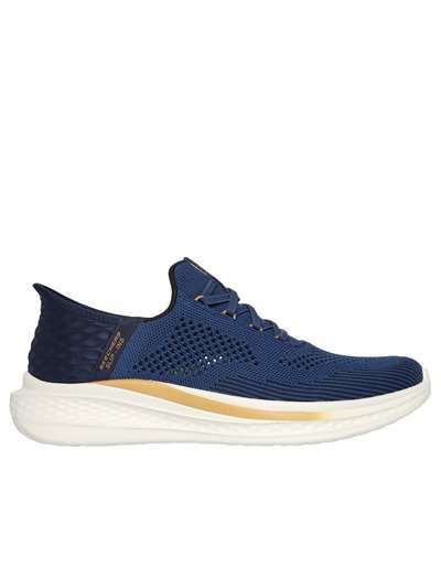 Skechers 210810SLADE QUINTO Blu Scarpe Uomo 