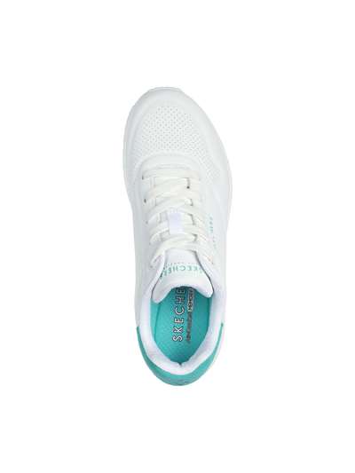 Skechers 177092 UNO Bianco Scarpe Donna 