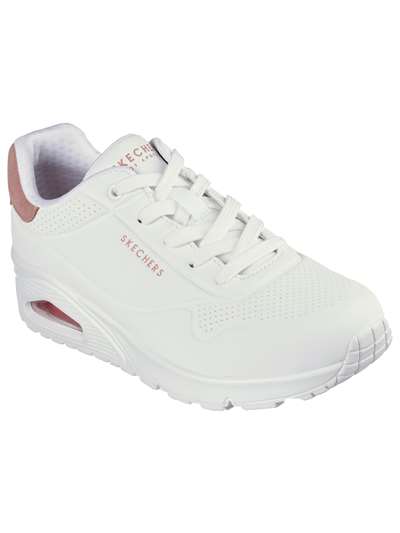 Skechers 177092 UNO Bianco Scarpe Donna 