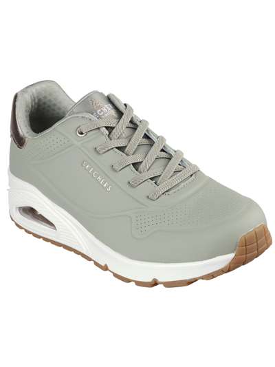 Skechers 155196 UNO Turchese Scarpe Donna 