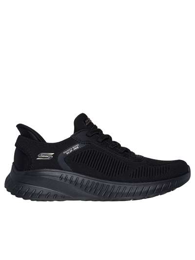 Skechers 117497 BOBS SLIP-IN Nero Scarpe Donna 