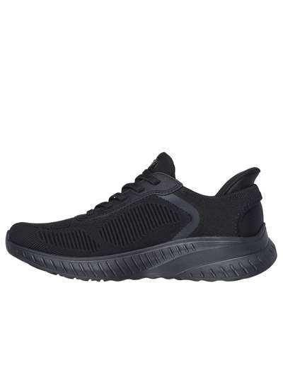 Skechers 117497 BOBS SLIP-IN Nero Scarpe Donna 