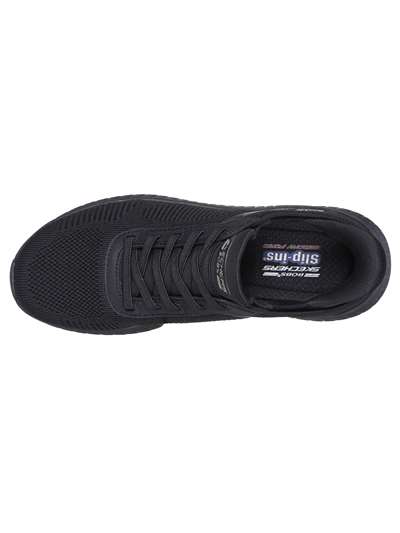 Skechers 117497 BOBS SLIP-IN Nero Scarpe Donna 