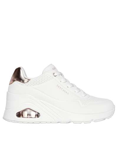 Skechers 177520 UNO WEDGE Bianco Scarpe Donna 