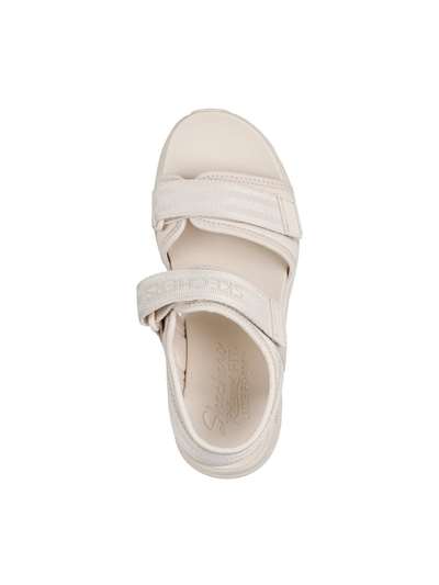 Skechers 119823 D'LUX WALK. Beige Scarpe Donna 