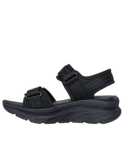 Skechers 119823 D'LUX WALK. Nero Scarpe Donna 