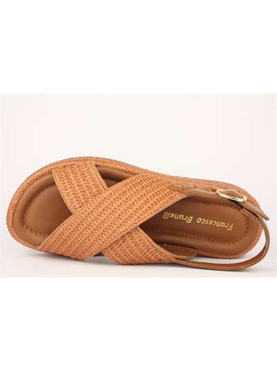Brunelli Francesco AI5337 Cuoio Scarpe Donna 