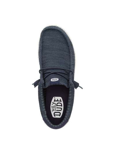 Dude WALLY STRETCH SOX Blu Scarpe Uomo 