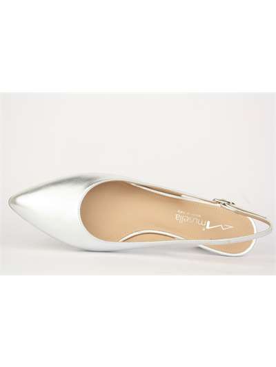Musella 19518/50 PU Argento Scarpe Donna 