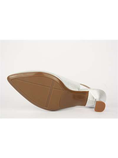 Musella 19518/50 PU Argento Scarpe Donna 