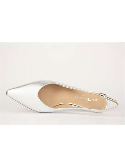 Musella ES1175/70 Argento Scarpe Donna 
