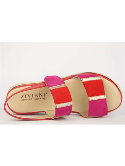 Ziviani 115 ISCHIA Rosso Scarpe Donna 