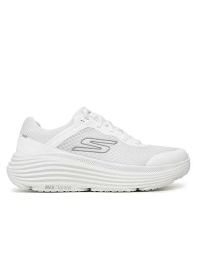 Skechers 129470 MAX CUSH. Bianco Scarpe Donna 