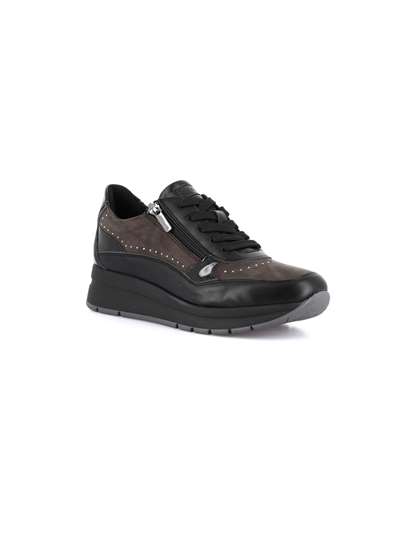 Grunland Donna MEVA SC4658 Nero Fumo Scarpe Donna 