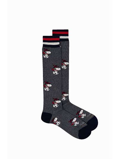 In The Box SNOOPY RUNNING ALL. Grigio Accessori Uomo 