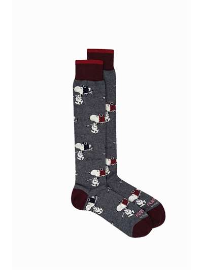In The Box SNOOPY SKI ALL. Grigio Accessori Uomo 