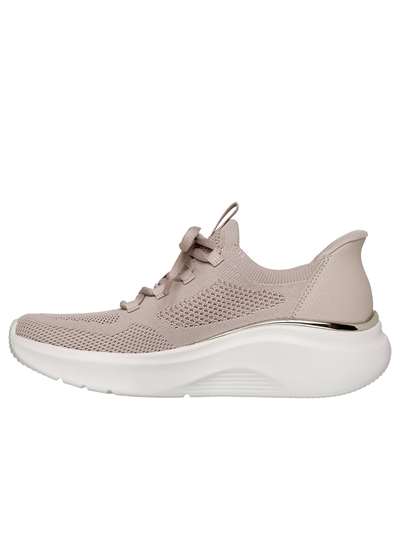 Skechers 117617 BOBS B Taupe Scarpe Donna 